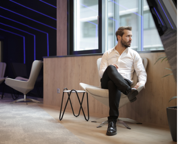 Leader che dimostra confidenza