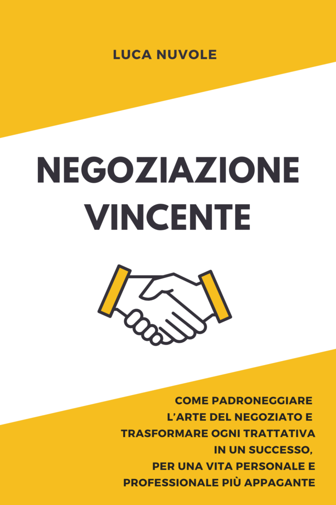 Copertina Libro di Luca Nuvole su Negoziazione Vincente