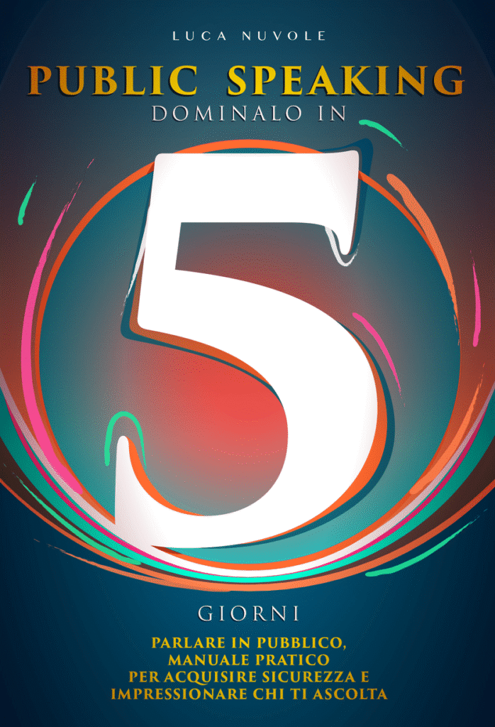 Copertina Libro sul Public Speaking di Luca Nuvole